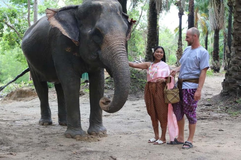 Krabi: Elephant Feeding Program with Traditional Thai Dress - Booking details worth knowing before you go