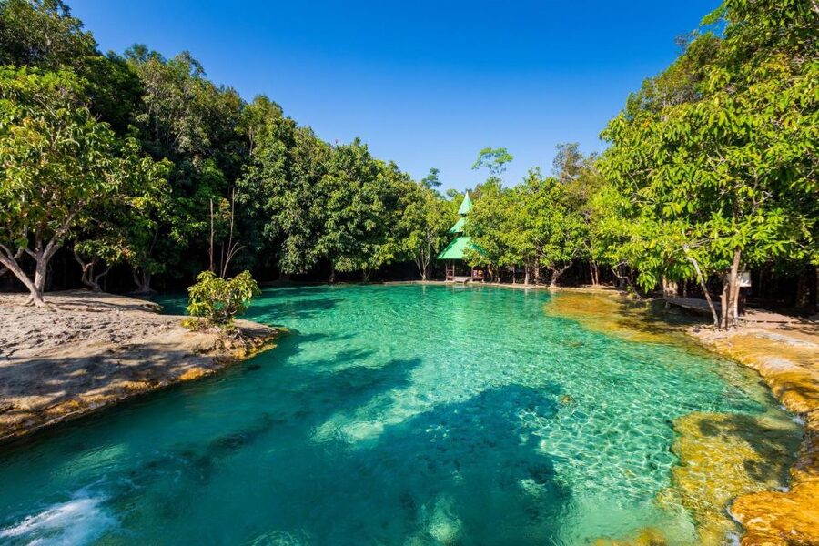 Krabi: Emerald Pool and Hot Springs Waterfall Half-Day Trip - Key points before you book