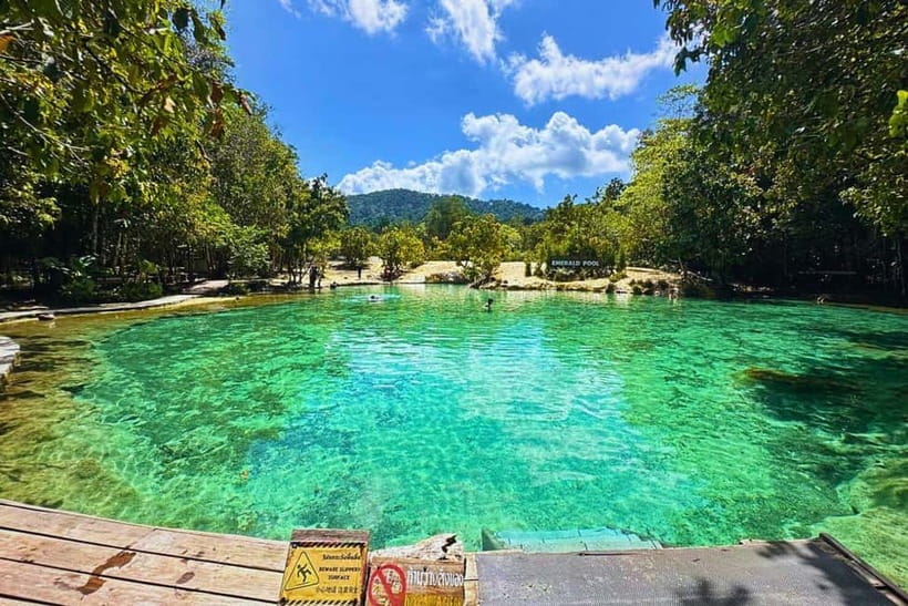 Krabi: Emerald Pool, Hot Springs, and Kayaking Tour - Emerald Pool begins with a rainforest walk