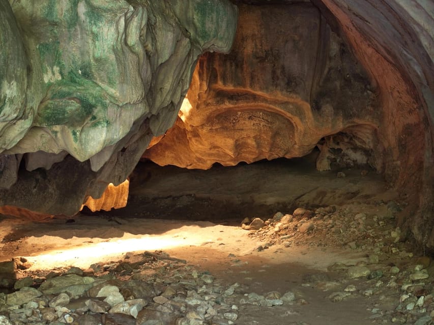 Krabi: Explore Tham Khlang Cave and Blue Lagoon Adventure - Timing, guide service, and the return to Ao Nang