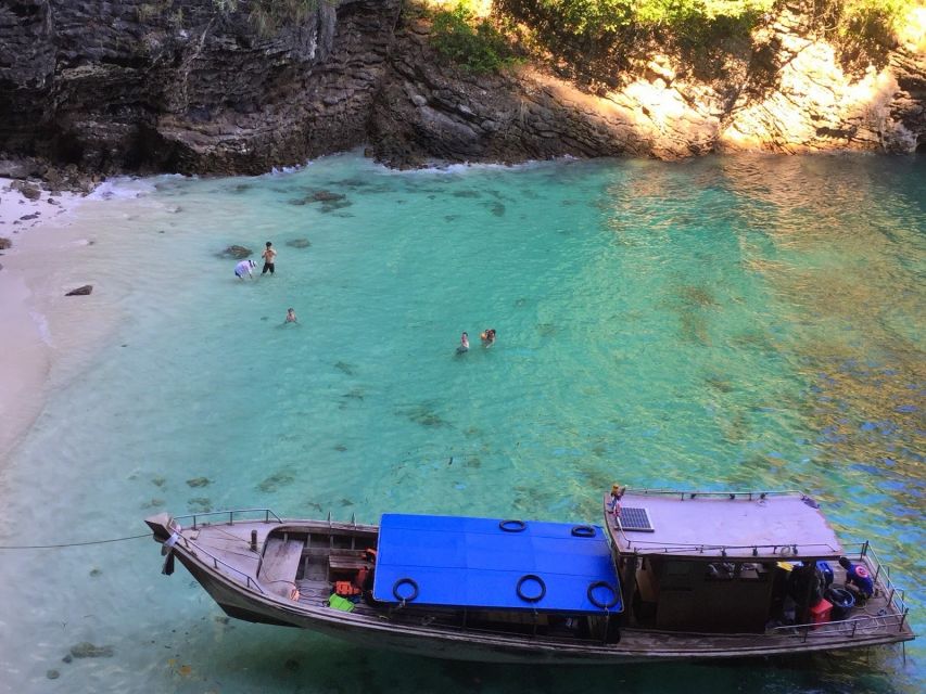 Krabi: Freediving and Snorkeling at Yawasam and Talu Island - The wooden boat ride from Nopparat Thara Pier