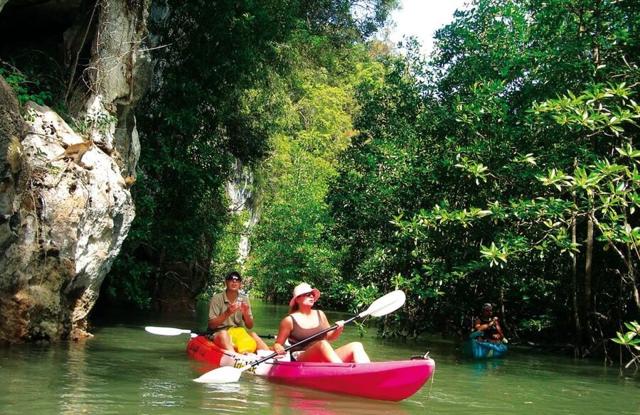 Krabi: Guided Kayaking Tour at Ao Thalane - Why Ao Thalane works so well by kayak
