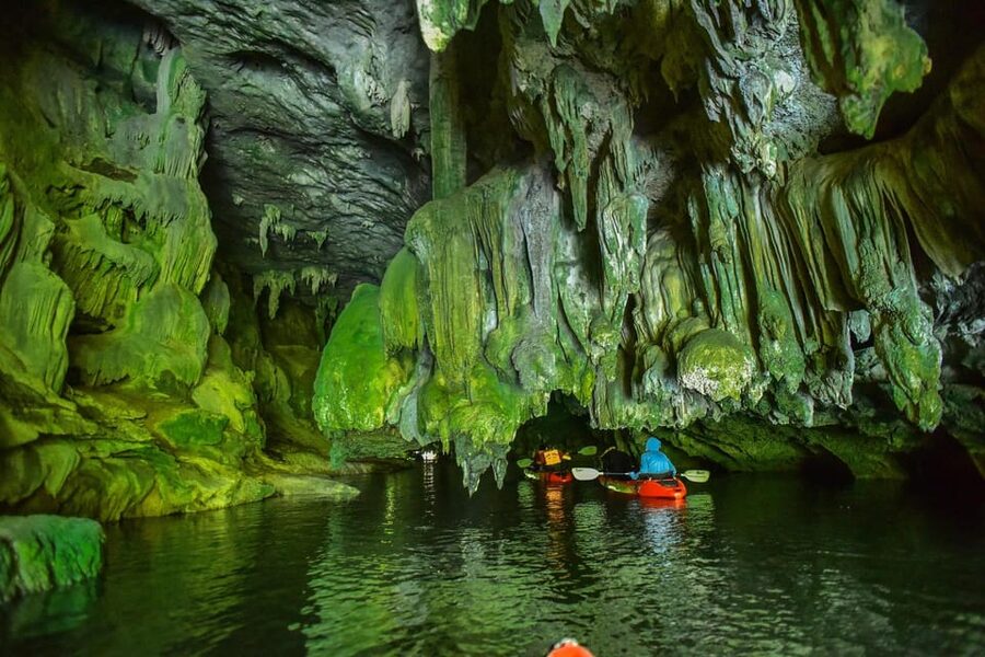 Krabi: Half-Day Bor Thor Mangrove Kayaking Tour - Lod Cave: paddling under the limestone cliffs
