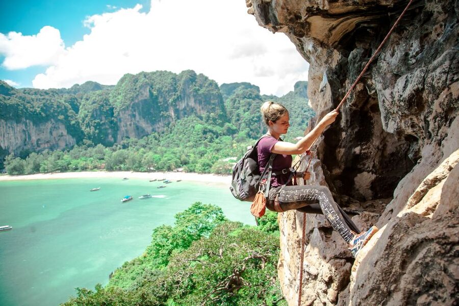 Krabi: Half-Day Rock Climbing at Railay Beach - Routes for first-timers and stronger climbers
