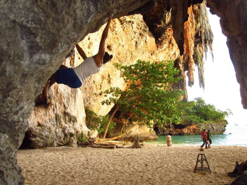 Krabi: Half-Day Rock Climbing Introduction at Railay Beach - Choosing routes for beginners and regular climbers
