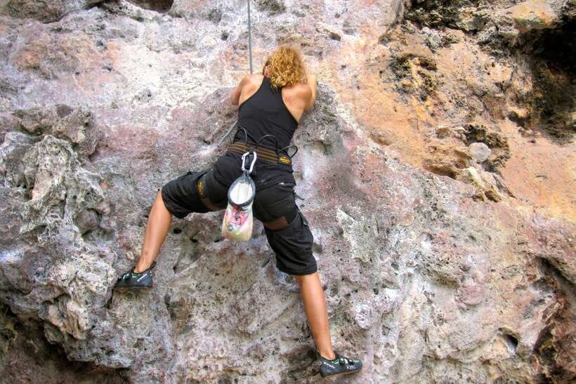Krabi: Half-Day Rock Climbing Introduction at Railay Beach - Rappelling and the feeling of achievement