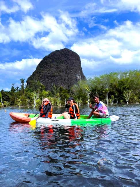 Krabi: Hidden Mirror Lake Kayak, Swim & Easy Nature Activity - Pickup from Ao Nang and the trip to the water