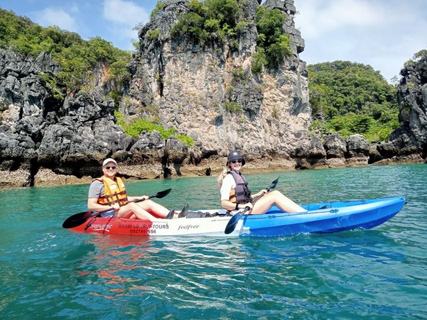 Krabi: Hong Island Tour by Longtail Boat with Kayak Option - Two hours on Hong Island