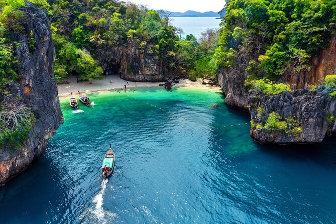 Krabi Hong Island Tour: Charter Private Long-tail Boat - Koh Lao La Ding, a quiet first stop