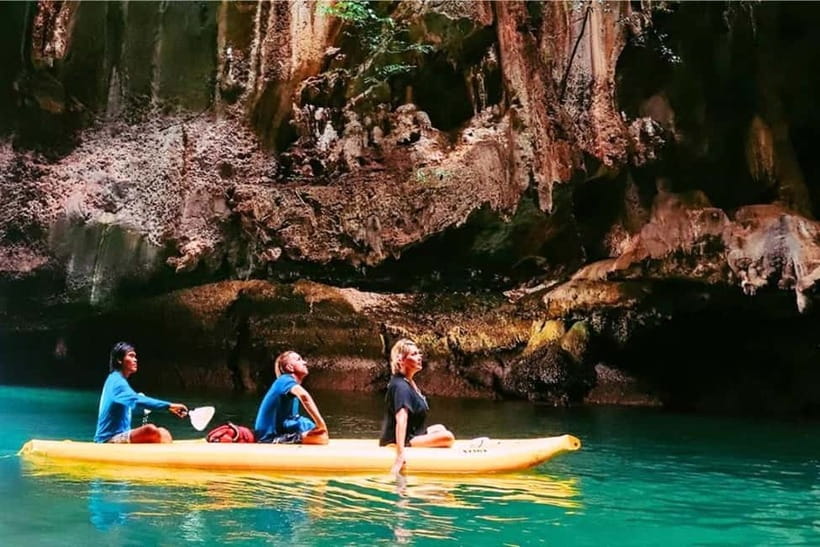Krabi: Hong Island with Kayaking by speedboat - Pakbia Island works best at low tide
