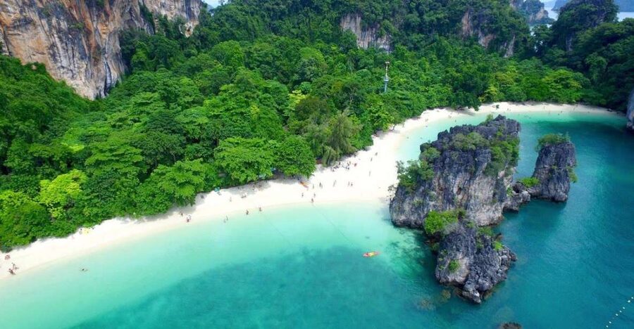 Krabi: Hong Islands Day Tour by Longtail Boat - The viewpoint and its 500-step climb