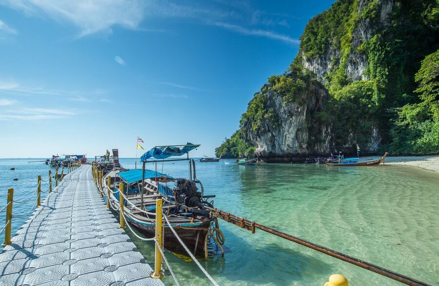Krabi: Hong Islands Snorkeling with Lunch by Longtail Boat - Koh Pakbia and its low-tide sandbars