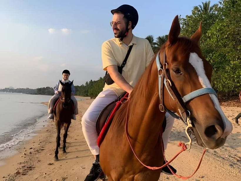 Krabi: Horse Riding On Klong Muang Beach - Following the nature trail toward Klong Muang