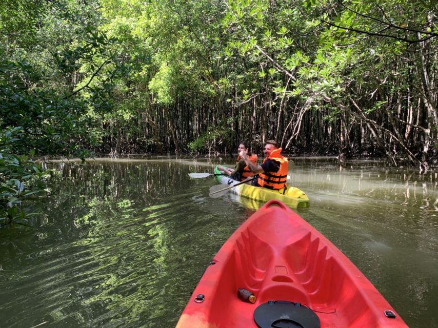 Krabi: Kayak in Mangrove Forest with Meal Aonang - Hotel pickup and the short ride to the water