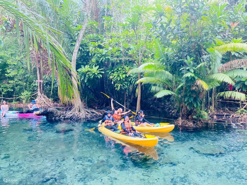 Krabi kayaking and swimming clongrood Tour - Reaching Khlong Root from Ao Nang