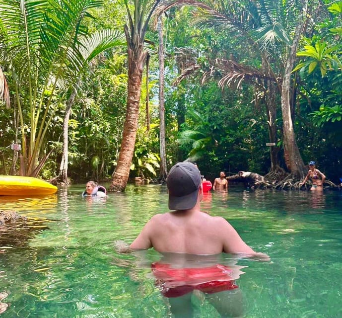 Krabi: Kayaking, Crystal Lagoon, and Fish Spa in Klong Root - Swimming in the forest lagoon