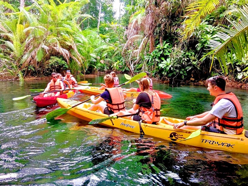 Krabi: Kayaking, Crystal Lagoon, and Fish Spa in Klong Root - What $38 really buys you