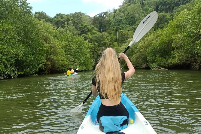 Krabi: Kayaking Tour at Ban Bor Thor Ancient Cave & Mangroves - Entering Pee Hua Toe Cave