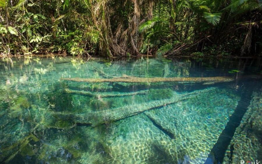 Krabi: Khlong Nam Sai Lagoon with Kayaking & Optional ATV - The crystal lagoon and the swimming stop