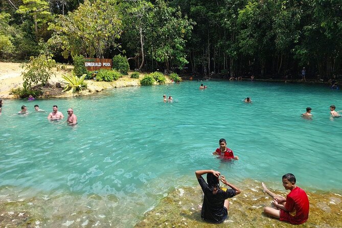 Krabi Outback Explorer to Emerald Pool, Wareerak Hotspring and Beyond - Blue Pool: a short walk to the spring source