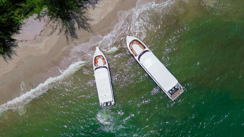 Krabi: Phi Phi and 4 Islands with Snorkeling by Speed Boat - Snorkeling at the first viewpoint