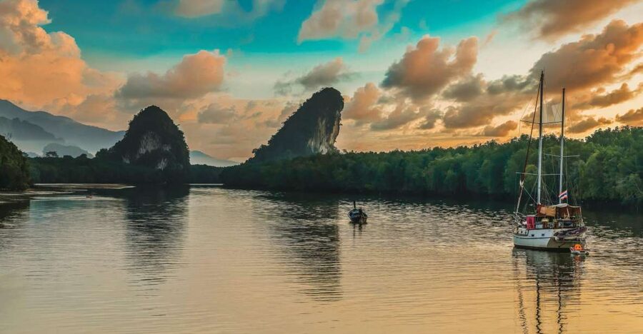 Krabi: Private Sunset Boat Trip and Night Market Tour - What the river setting adds to a short Krabi tour