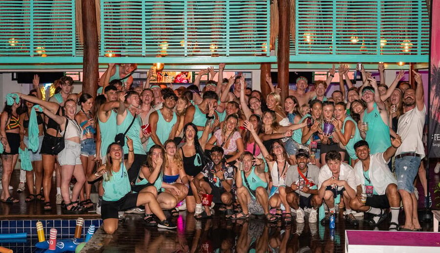 Krabi Pub Crawl - Join Nomads For The Best Night in Ao Nang! - Walking toward the beach and the sports bar
