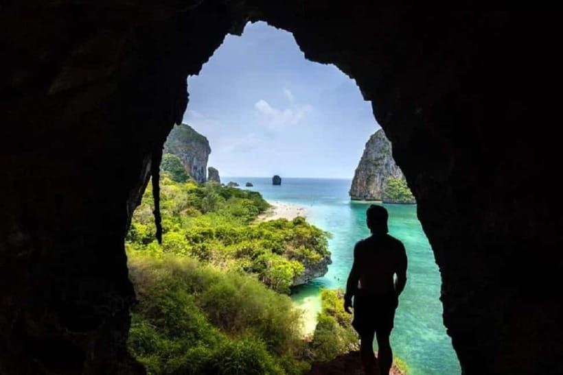 Krabi: Railay Beach & Caves + Jurassic World : Rebirth Sites - Bat Cave is the day’s real test
