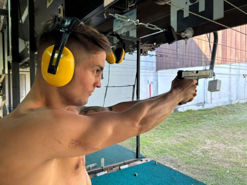 Krabi shooting range (9mm GLOCK17 10 bullet) - Making sense of the route from Ao Nang