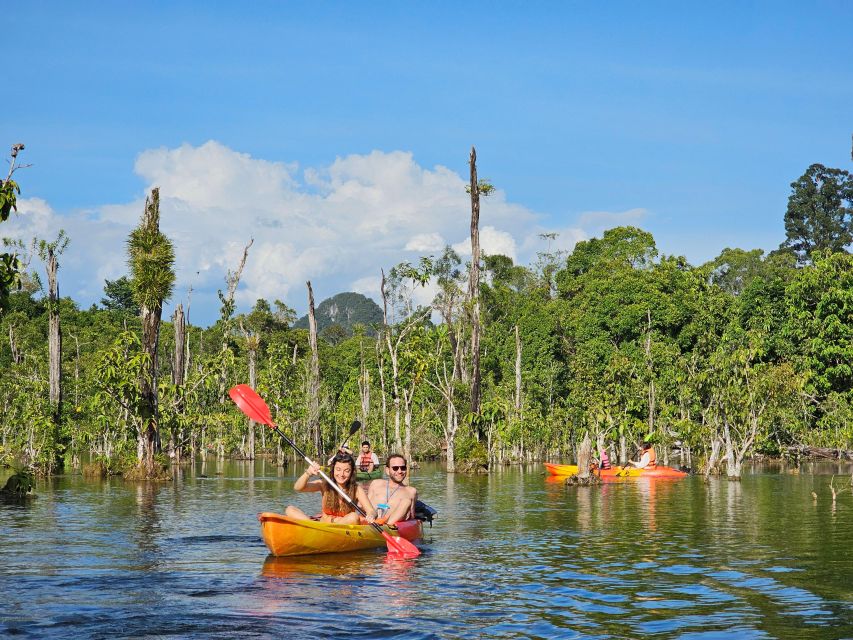 Krabi: South Kayak Klong Root Kayaking Tour - Adding an elephant bath or ATV adventure