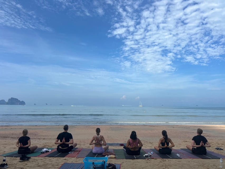 Krabi: Sunrise Yoga Balance Join-in Class - Starting the morning at Yoga On the Beach