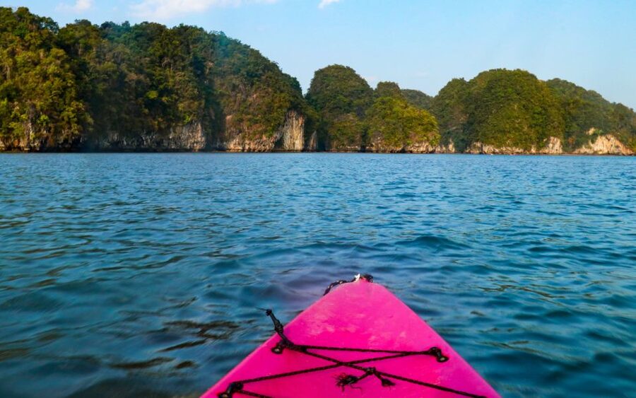Krabi: Sunset Kayaking Ao Thalane with Dinner BBQ - The transfer from Ao Nang or Krabi Town