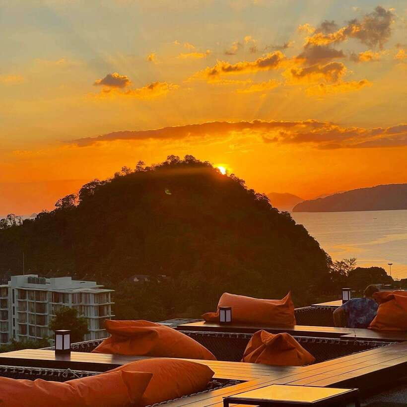 Krabi: The Hilltop Aonang Food & Beverage Packages - Arriving above Ao Nang for the view