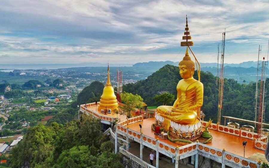 Krabi: Tiger Cave, Hot Springs and Emerald Pool Jungle Tour - Three Krabi sights, one demanding day