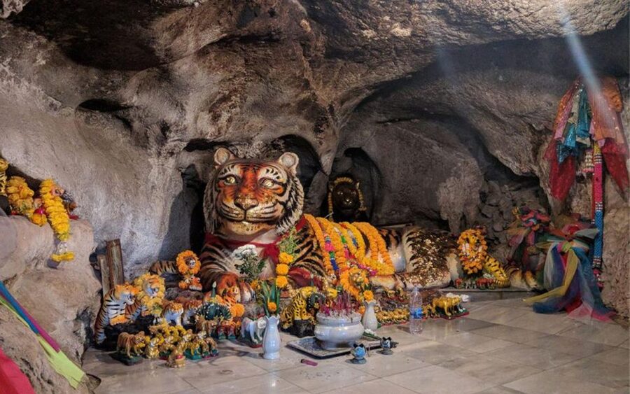 Krabi: Tiger Cave, Hot Springs and Emerald Pool Jungle Tour - Tiger Cave Temple and 1,260 steep steps