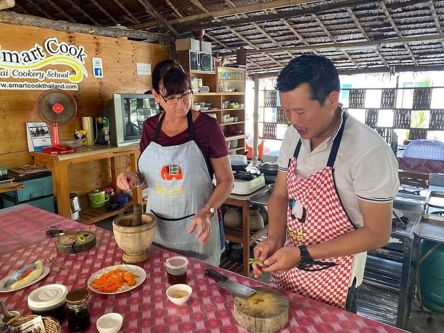 Krabi: Traditional Thai Cooking Class with Local Chef - Hotel pickup around Krabi