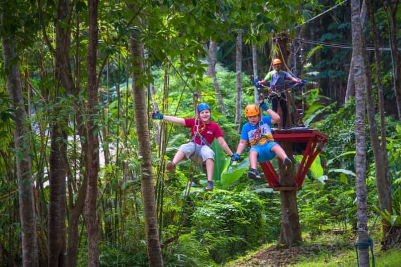 Krabi: Ultimate Zipline Games Challenge - Start with safety gear and a short briefing