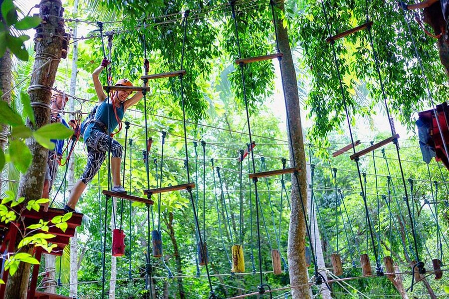 Krabi: Ultimate Zipline Games Challenge - What the jungle setting is really like