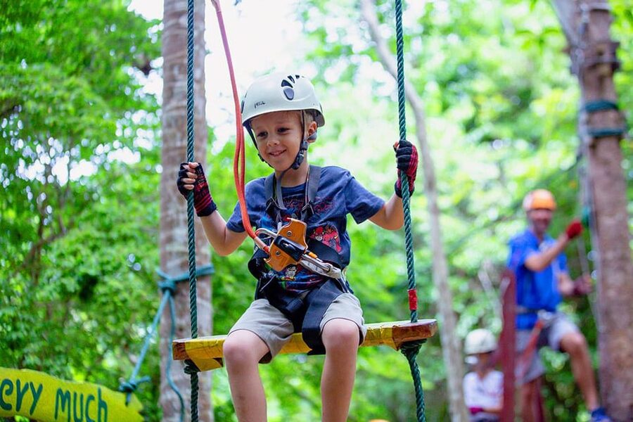 Krabi: Ultimate Zipline Games Challenge - Snacks, drinks, and the end of the activity