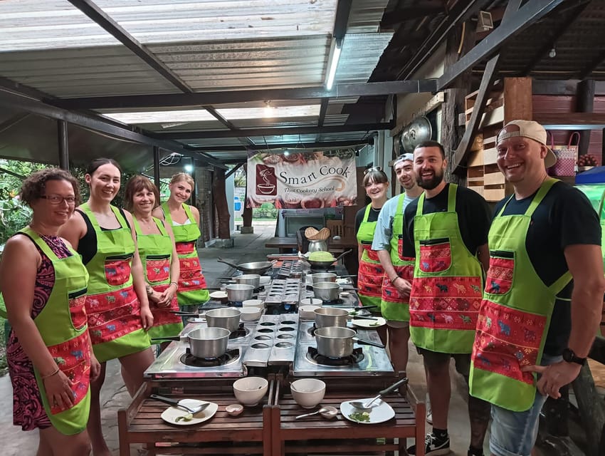 Krabi: Unveiling Thai Flavors by Night at Smart Cook School - One Hour of Hands-On Cooking