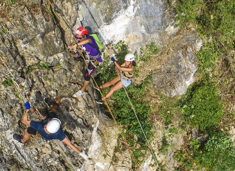 Krabi: Ziplining with Abseiling and Rock Climbing Options - Key points at a glance