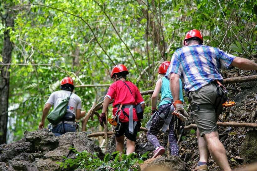 Krabi: Ziplining with Abseiling and Rock Climbing Options - What this Krabi adventure is really like