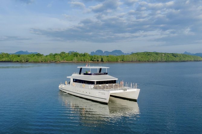 Luxury Sunset Cruise at Krabi's Coastlin with Power Catamaran - Dinner, Thai snacks, and the sunset hour