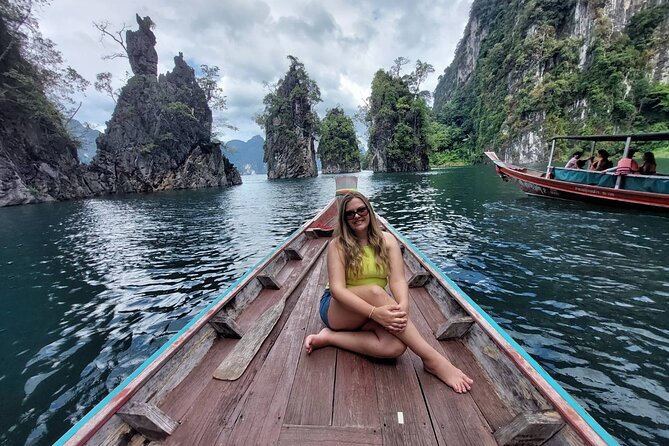 One Day Tour Khao Sok Cheow Lan Lake from Krabi - Khao Sam Kloe, the classic photo stop