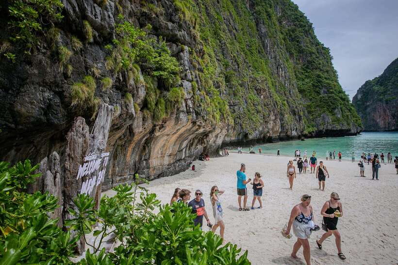 Phi Phi : Half Day By Speed Boat 4 hours Phi Phi Lay - Pileh Lagoon is the main swimming stop