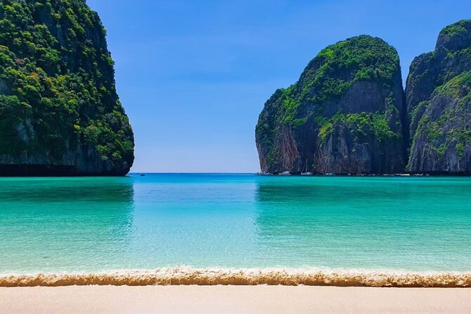 Phi Phi Islands Speedboat Tour Adventure from Krabi - Pileh Lagoon’s cliffs and optional longtail ride