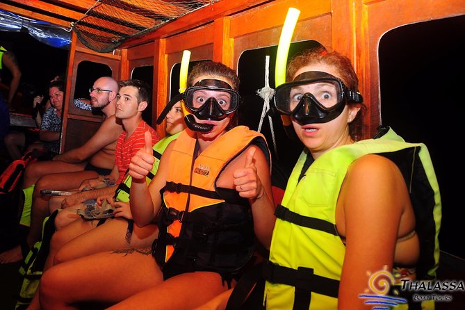Railay and 4-Island Sunset Speedboat Cruise with Night Snorkel - Lunch, sunset food, and what you actually get