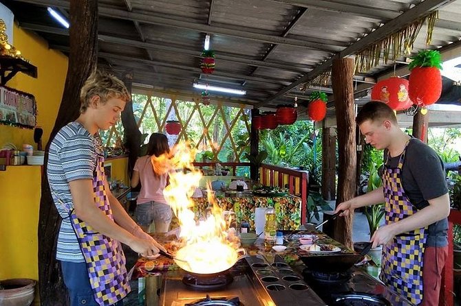 The Best Cooking Class at Thai Charm Cooking School in Krabi - Making curry paste from scratch