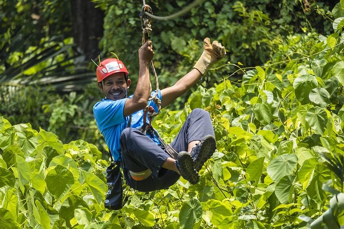 Zone A + B PACKAGE Zipline Adventure Experience - What the two zipline zones include